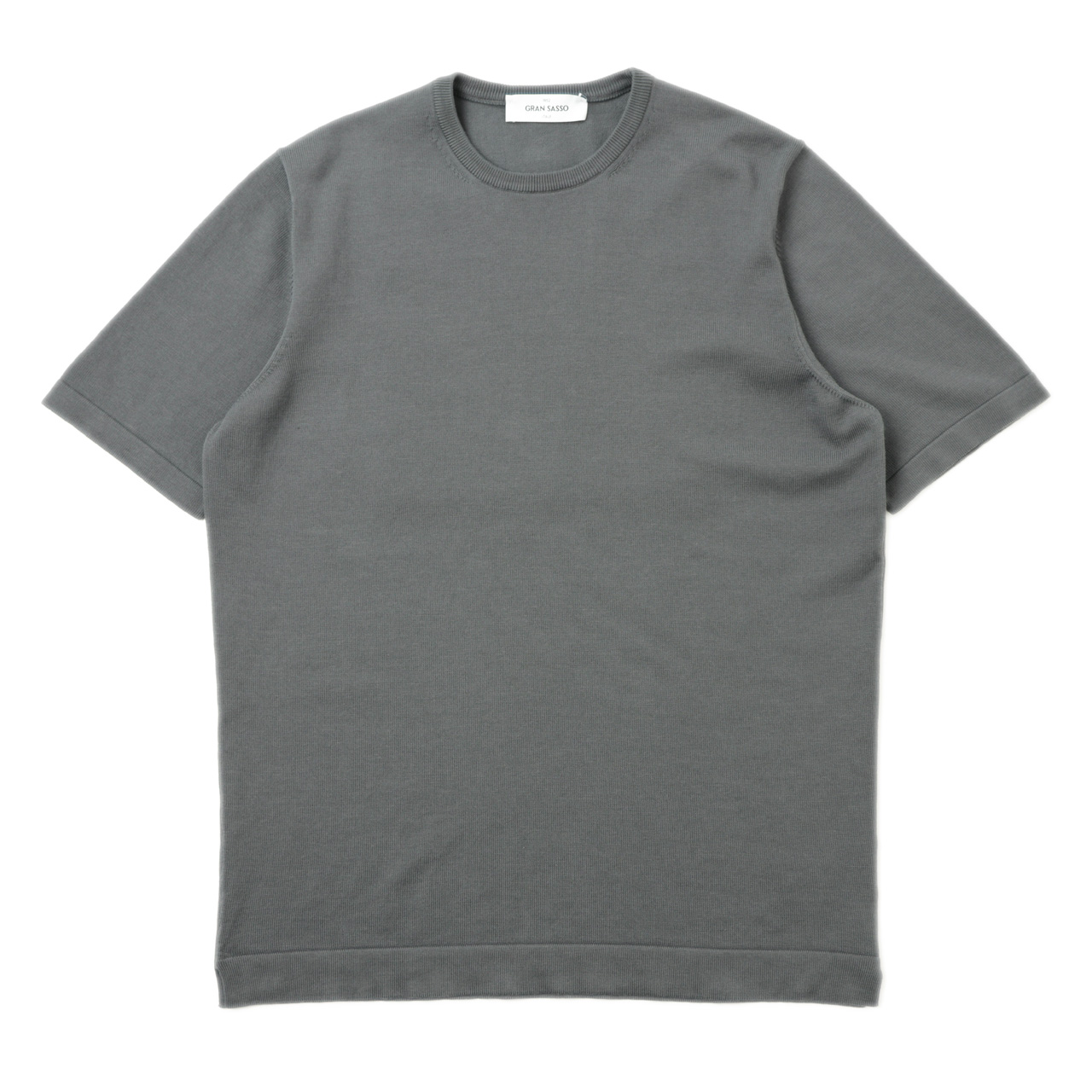 Gran Sasso グランサッソ ニット Tシャツ ハイゲージ コットン